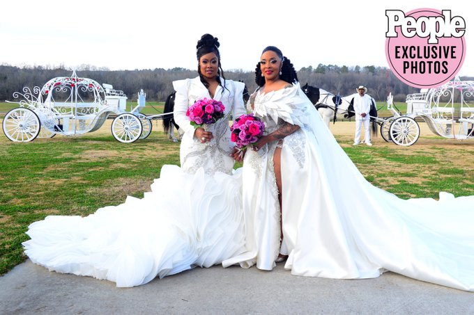 Congrats to Da Brat Who tied that knot today https://t.co/c0dzXI3ylz