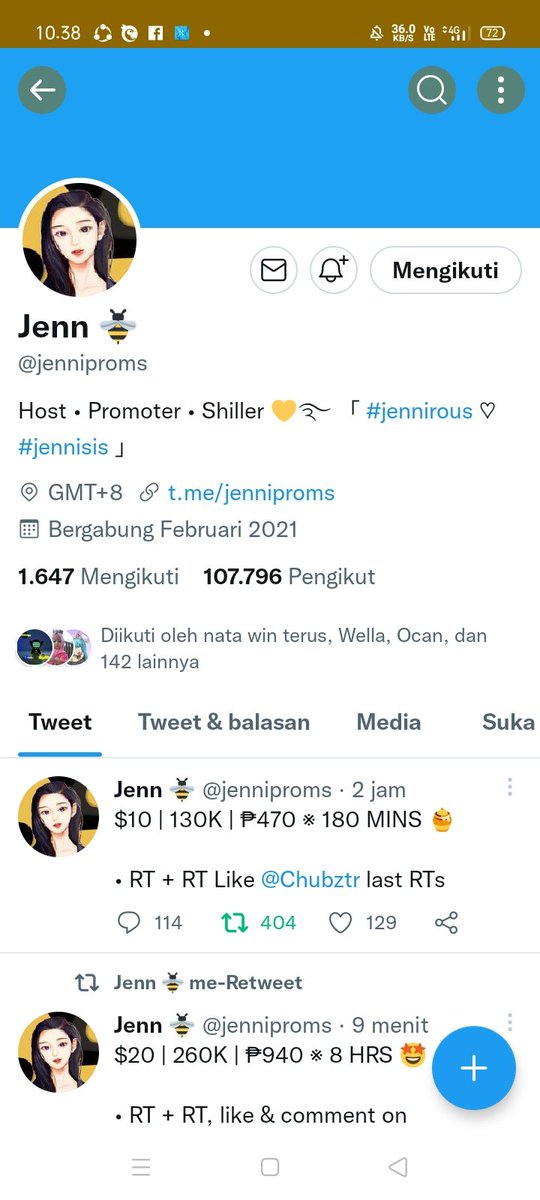 MilandyRizky's tweet photo. @jenniproms Done bismillahirrahmanirrahim https://t.co/dyizz7ImPX