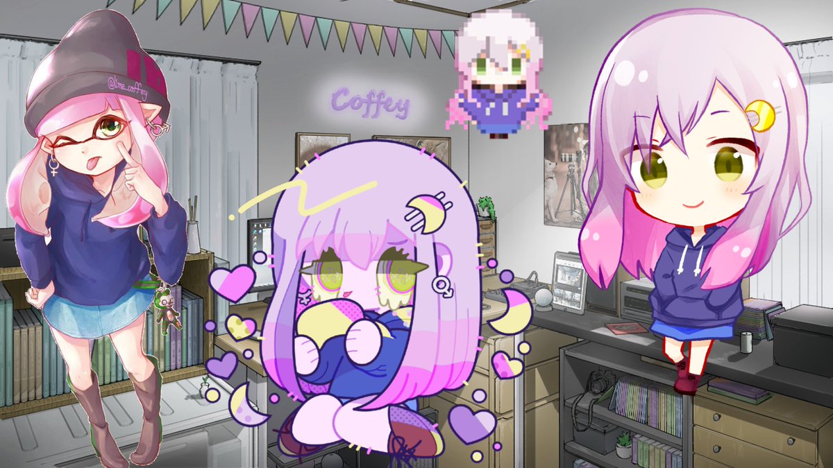 月夢こふぃー🌙⋆/ Artemisia tweet media