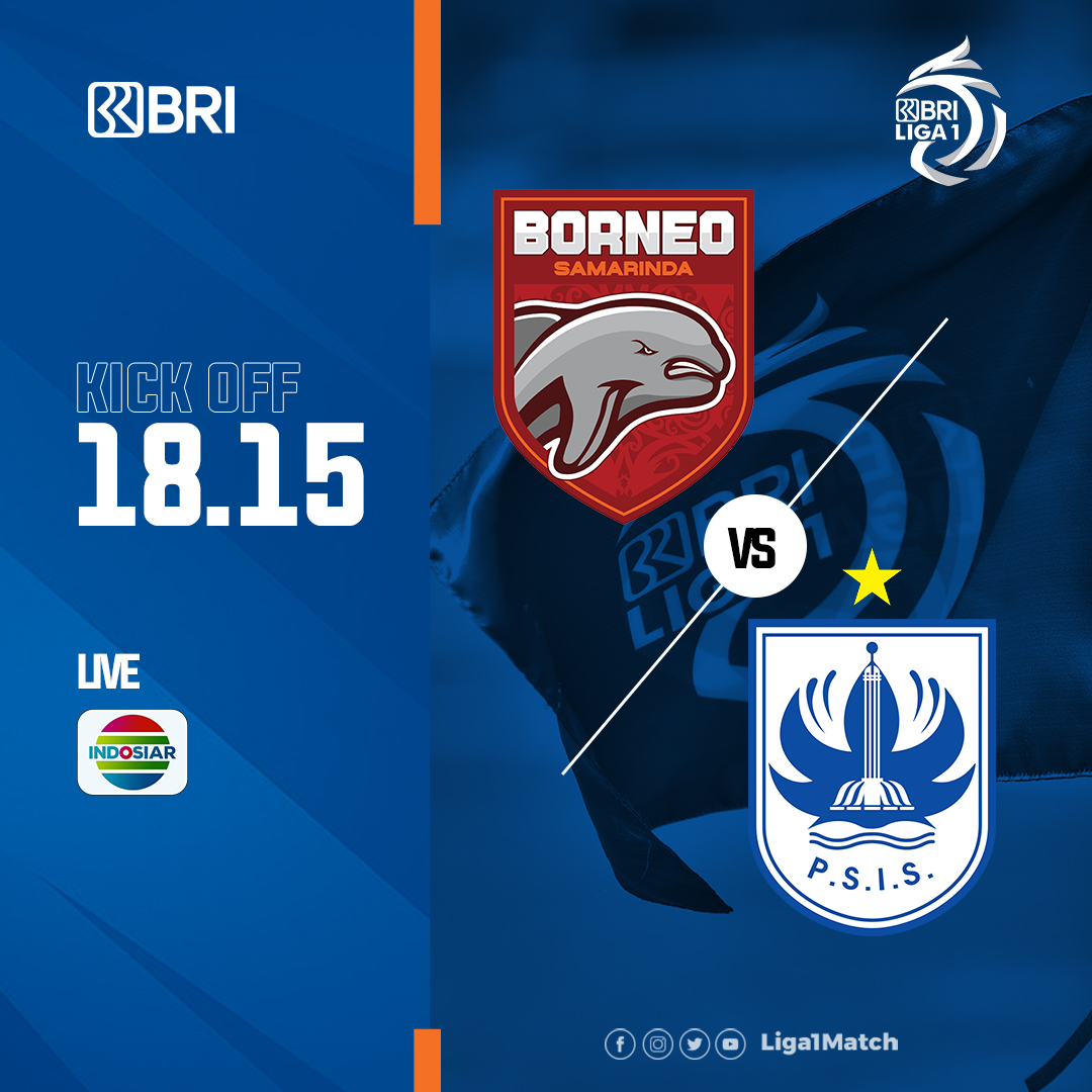 Laga Borneo FC vs PSIS tersaji di Stadion Kapten I Wayan Dipta, Bali, Kamis (24/2/2022) pukul 18.15 Wib.