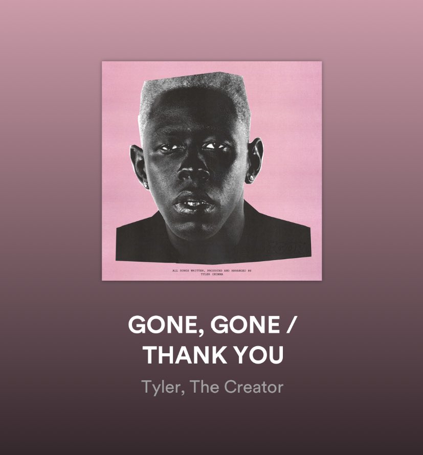 raptalksk's tweet photo. tyler, the creator is the king of double songs https://t.co/d9LqvfM4NX