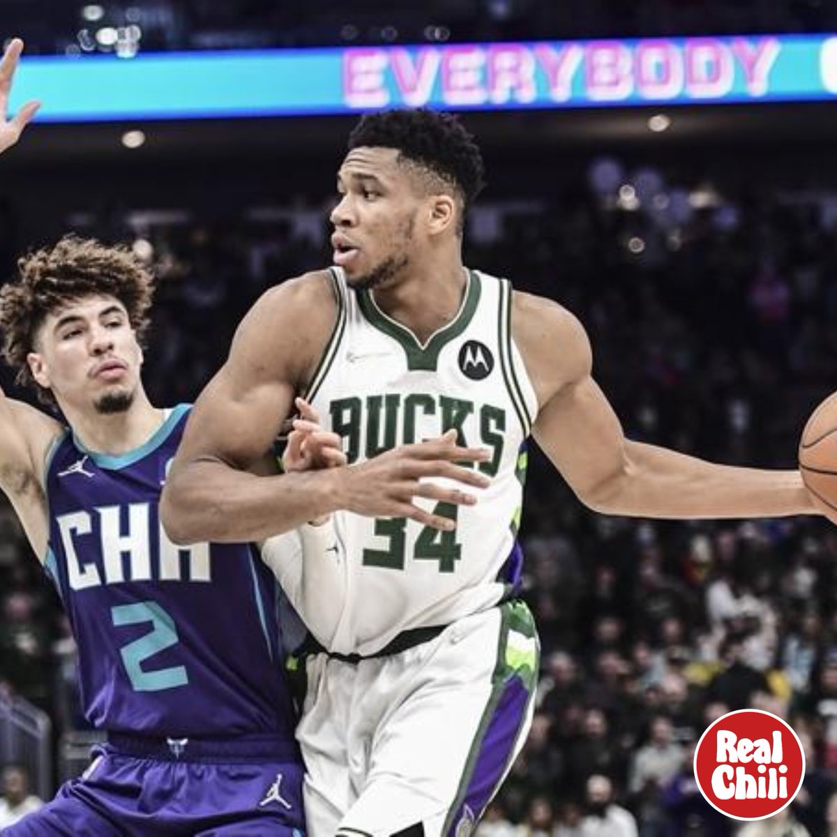 Bucks vs Hornets tonight!  Bring the crew on by for several $4-n-under bites (monster tacos, dogs and more) and a bowl of MKE’s best chili. $3.50 Tallboys, at the dwtn location. 
#buckscommunity #buckshouse #gainnis_an34 #mvp #bucksbango #wheretoeat #fearthedeer