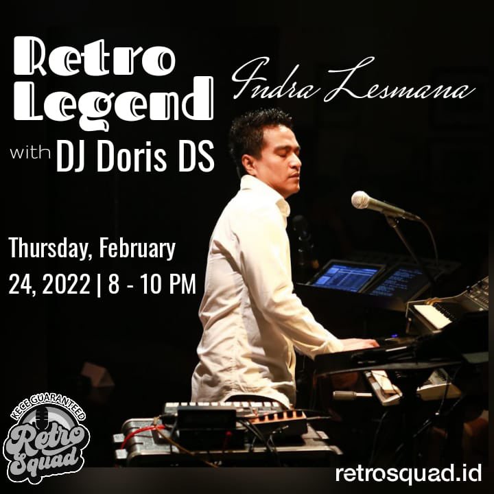keceguaranteed's tweet photo. Tonight! #RetroLegend with DJ Doris DS tributes the iconic and influential figure: #IndraLesmana ! Thurs, 24 Feb, 8pm. Listen here: https://t.co/dHDOXm5zoa
Get our app at Google Playstore: “retrosquad radio” https://t.co/Aq3WgpsOFy