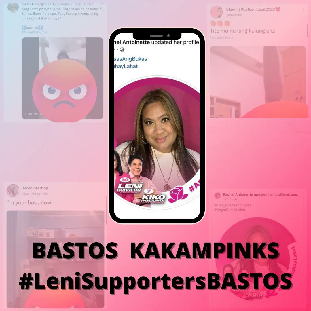 AmZyrus's tweet photo. #BASTOSforLeni
#PinkTaliban
#PangitNaMukhaPlusPangitNaUgali =Fakelawan🖕🏼🖕🏼🖕🏼 https://t.co/7vu2sfKZgW