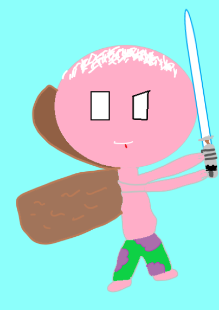 OverlordSore's tweet photo. so i decided to start drawing and i decided to draw my friends minecraft skin into a jedi. what yall think of it? https://t.co/Fq3dMdjD6d