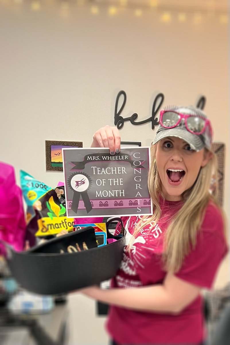 1st year at a new school &amp; this award was voted on by a bunch of kiddos I haven’t seen/taught in 2 years! My heart melted, and I’ll keep this piece of paper forever. The BEST part of teaching=building relationships. This means more than any of those young people will EVER know.🥰