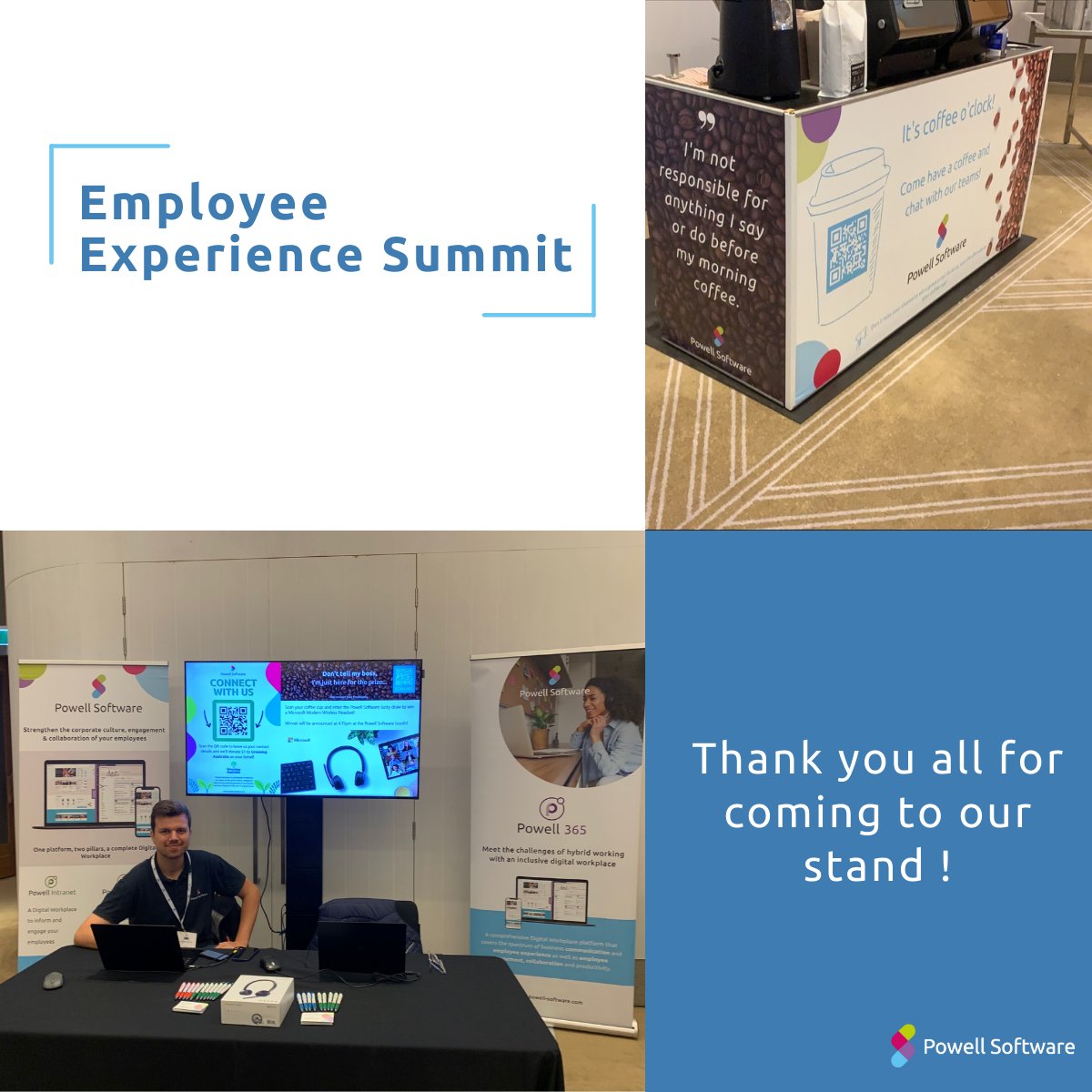 PowellSoftware's tweet image. 🤗 Thank you all for coming to visit us at the #EmployeeExperience Summit NSW 2022

👊 Our Sydney team was delighted to be able to meet  in-person &amp;amp; answer your #DigitalWorkplace questions. 

We were also happy to swap goodie bags for good deeds and donate to Greening Australia!