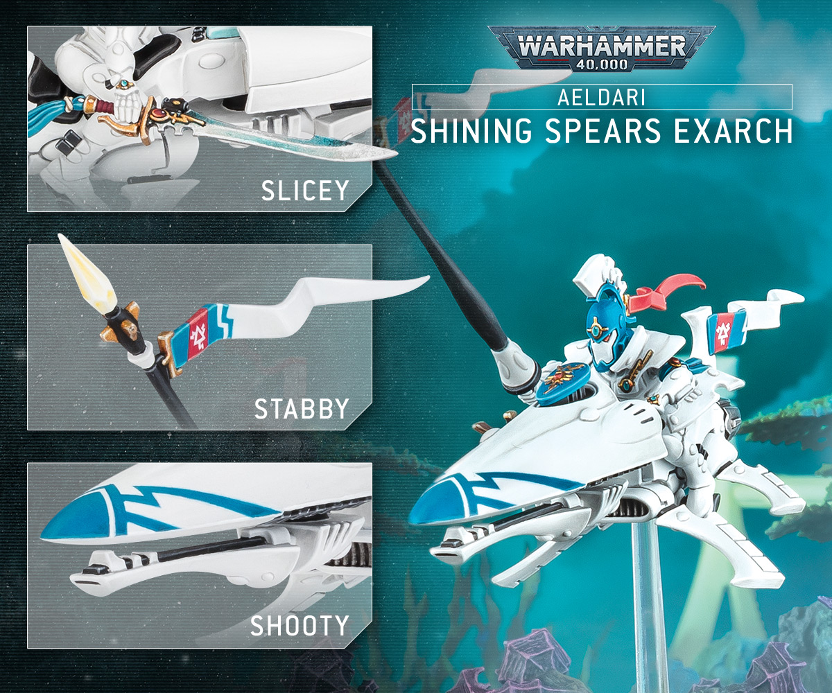 アエルダリ シャイニング・スピア ウォーハンマー 40000 / Aeldari