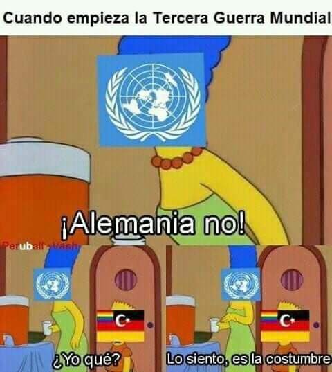 norzzek's tweet photo. En la #TerceraGuerraMundial esta vez Alemania no tiene nada que ver xdd https://t.co/pfQN2rOYG7