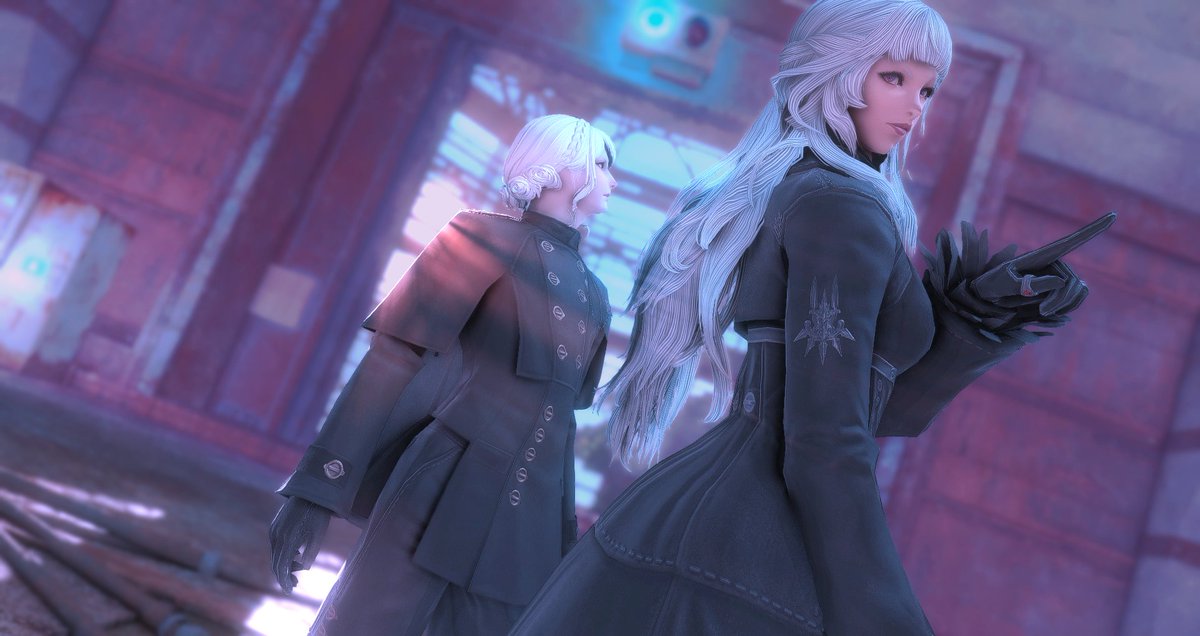 [LOG] Unit 4A and 7H initiating mission... 
✨ <a href="/kupohealer/">ʜᴇᴄᴀᴛᴇ</a> 
#NenekoColorS | #yorha | #NieRAutomata | #NieR 
#ffxivsnaps | #EorzeaPhotos |