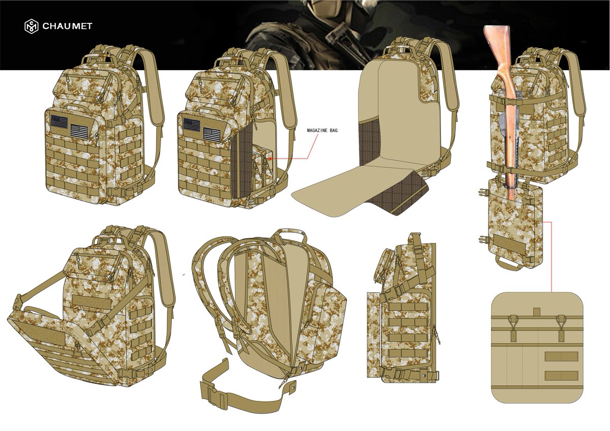 This was a long project to get done, but I’m very happy how these hunting bags turned out. ENZO ordering season start now ☀️

#outdoor #outdoorindustry  #fishing #huntingseason #hunting #newarrivals #outdoorsports #camouflage