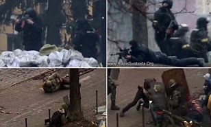taseenb's tweet photo. Reminder to leftists attacking Russia re “international law”. The Ukrainian crisis started with US/CIA backed neo-Nazis and snipers killing people, occupying gov’t buildings and forcing the elected president to flee. Since then US puppet gov’ts killed 14,000+ people in Donbass https://t.co/aTWnIKkPhd