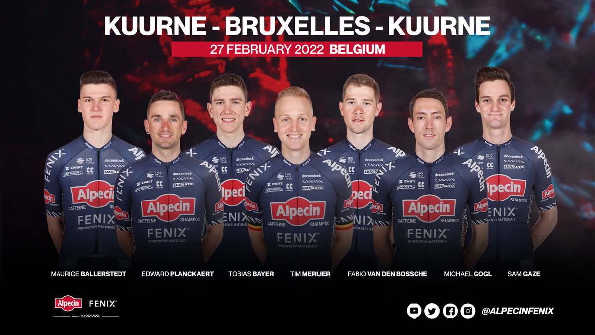 AlpecinPT's tweet photo. And here's our team for #KBK22 👊

Let's rock, boys! 🔵🔴 https://t.co/BsGNBZj9zE