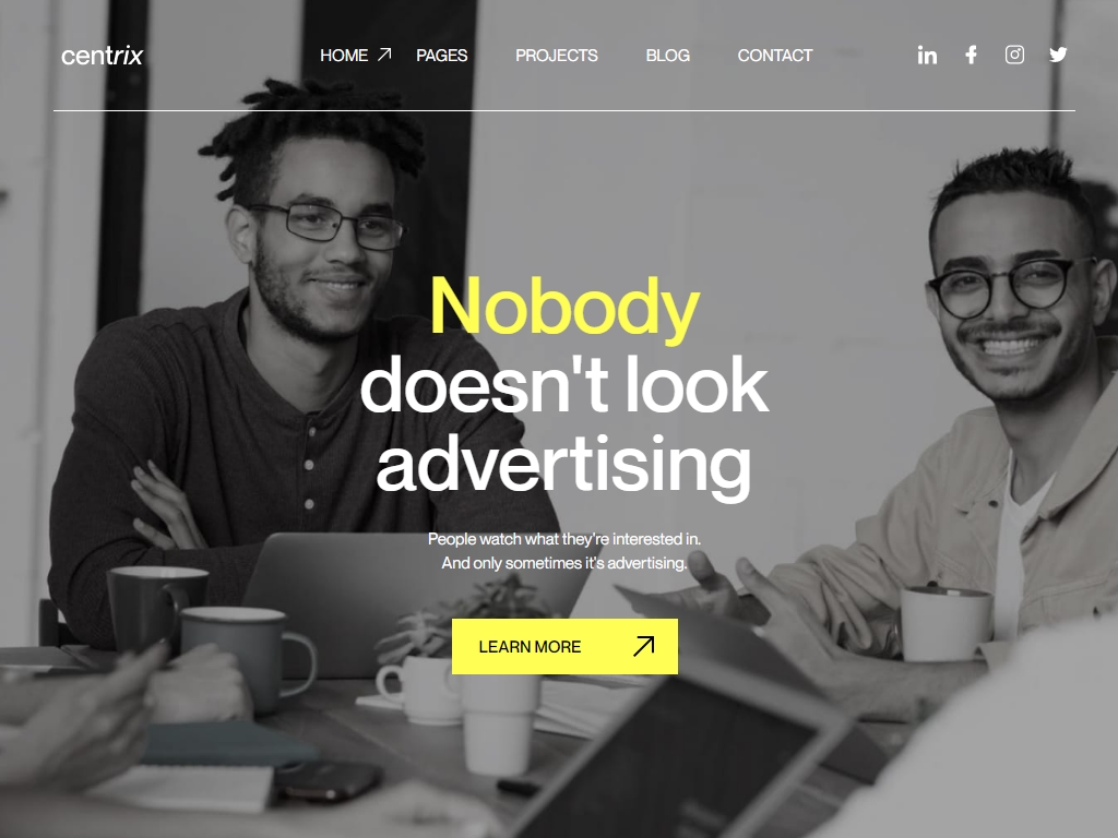 Centrix / Портфолио / Шаблоны Bootstrap | BootstrapТема bootstraptema.ru/stuff/template…