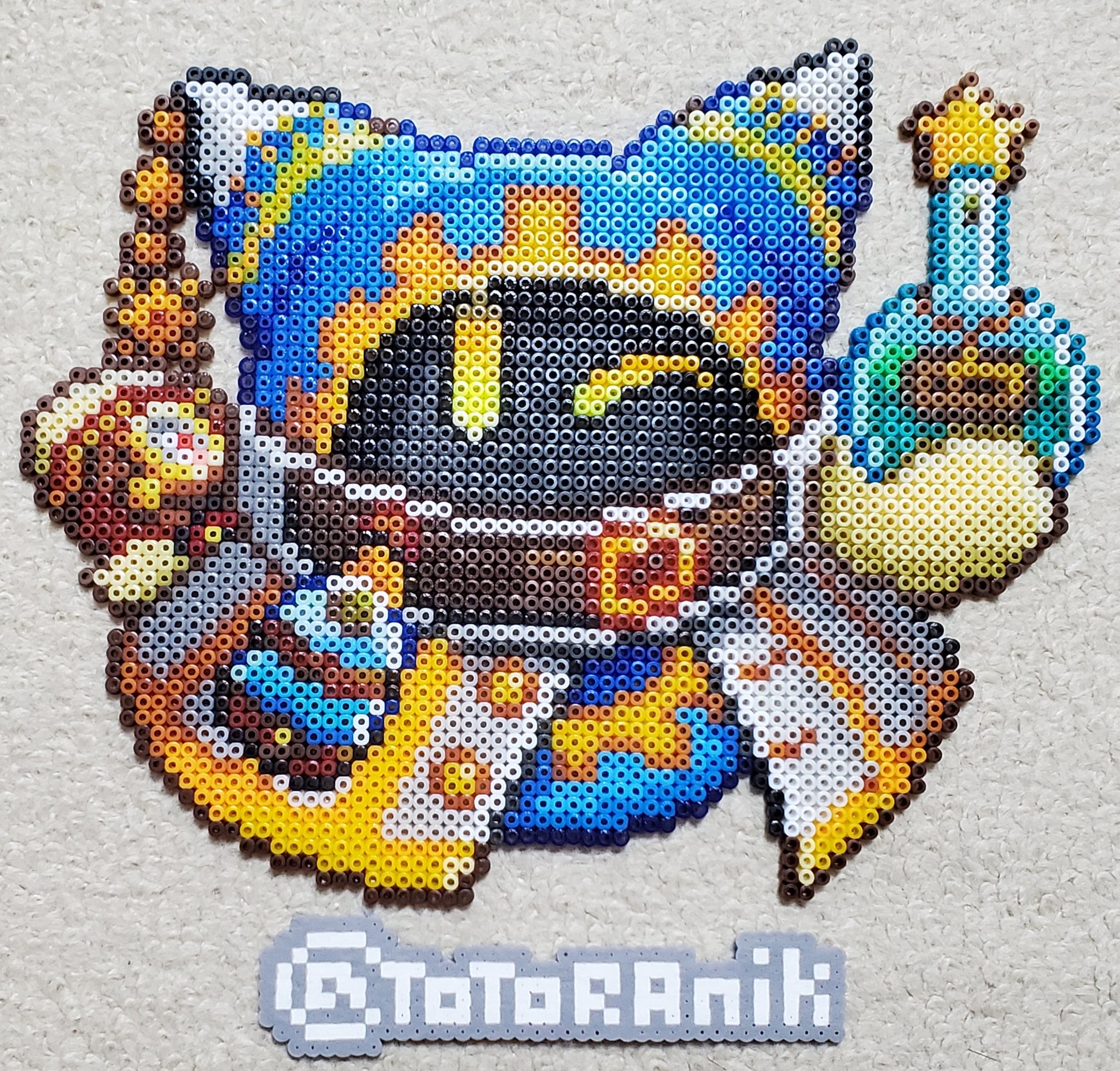 ととらに ドット絵化した夢幻の歯車なマホロアをアイロンビーズにしました 可愛くできてまんぞくダヨォ アイロンビーズ ミニフューズビーズ T Co Xgizkgpjcc Twitter