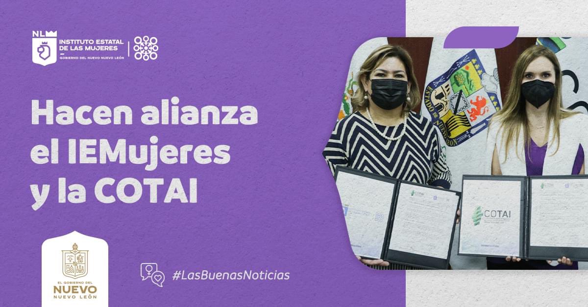 El Instituto Estatal de las Mujeres y la Comisión de Transparencia y Acceso a la Información firmaron un convenio de colaboración para establecer acciones dirigidas al fortalecimiento de la cultura de la transparencia, formación y capacitación permanente del personal.