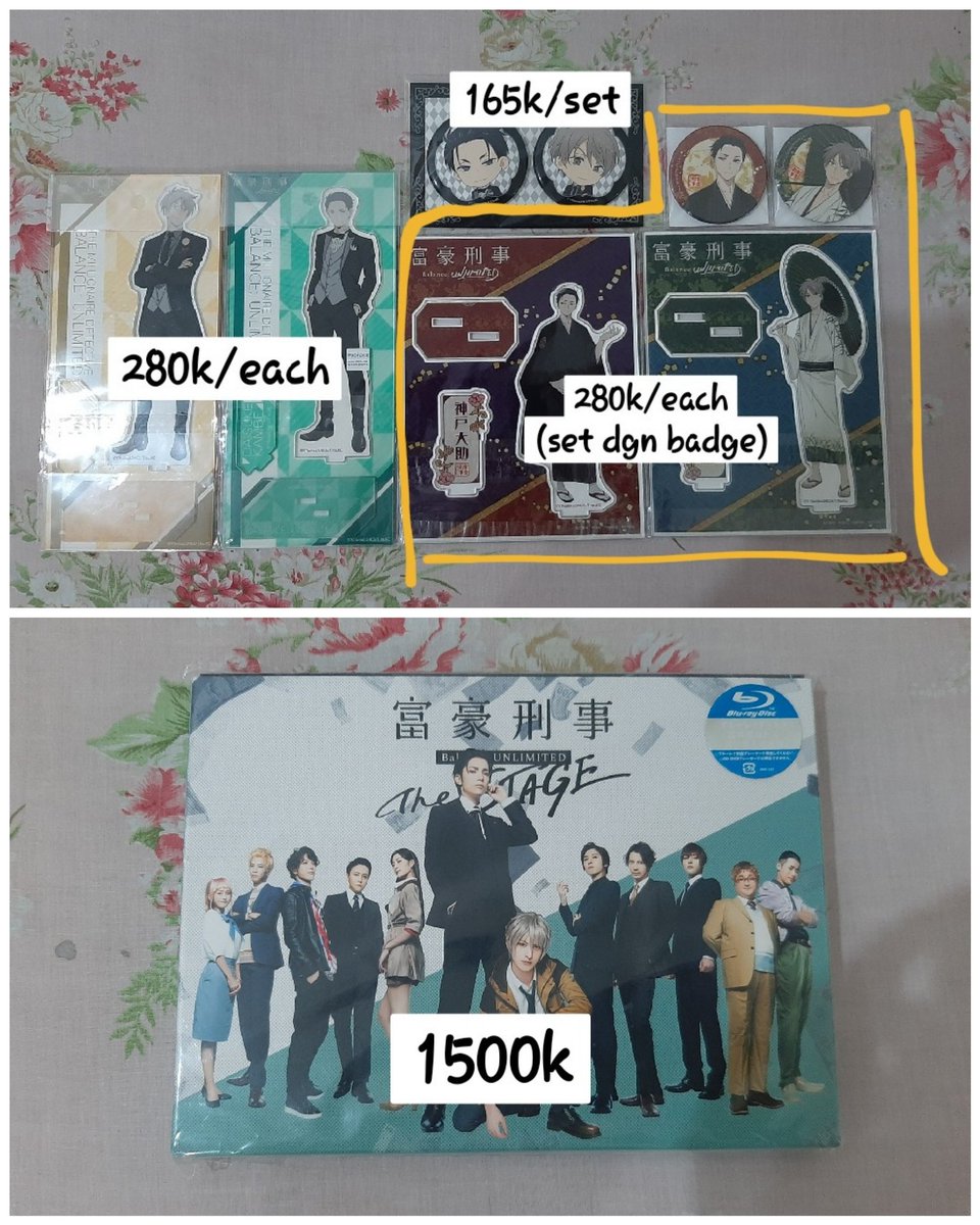 techfess's tweet image. fkbu! Warning BL &amp;amp; NSFW

Halo! Aku mau jual merch official FKBU dan doujinshi DaiHaru 😆 Kondisinya masih bagus ✨
Bagi yg minat atau mau tanya2 silahkan rep supaya sender dm ya! ^^