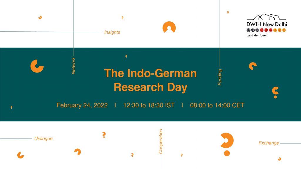 Explore the realm of #humanities & #socialsciences by visiting our @icas_mp & @MWF_SAS booth  at #IndoGermanResearchDay of @DWIH_NewDelhi !
Tune in today from 1 PM IST/ 8:30 AM CET. 
Register here🌐 bit.ly/3dR0Vz3