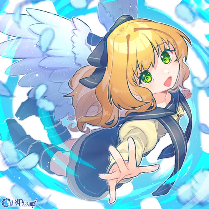 バトルピンナップ納品しました!ご依頼ありがとうございました!『チェインパラドクス』(C)87*saku/マルケト・キサウェ様/トミーウォーカー #トミーウォーカー  #PBW 