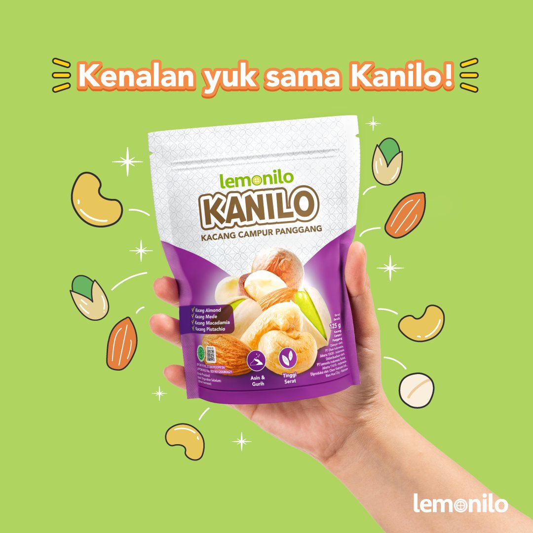 lemonilo's tweet photo. Kenalan yuk sama yang baru di Lemonilo! 💚
Buat Lemonizen yang masih kepo tentang Kanilo ini, yuk drop pertanyaannya di kolom komen! 👇🏻
#Kanilo #MenujuGenerasiHebat https://t.co/G97HkwFY9I