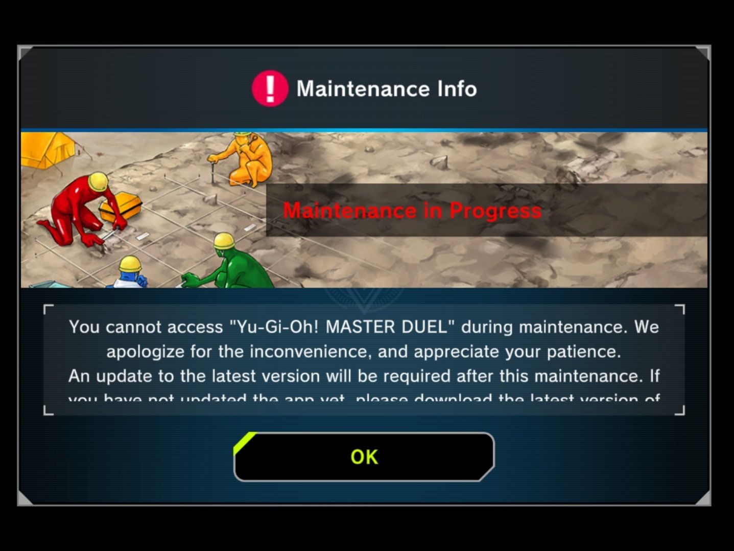 Yu Gi Oh Master Duel Guide On Twitter Update Scheduled Maintenance