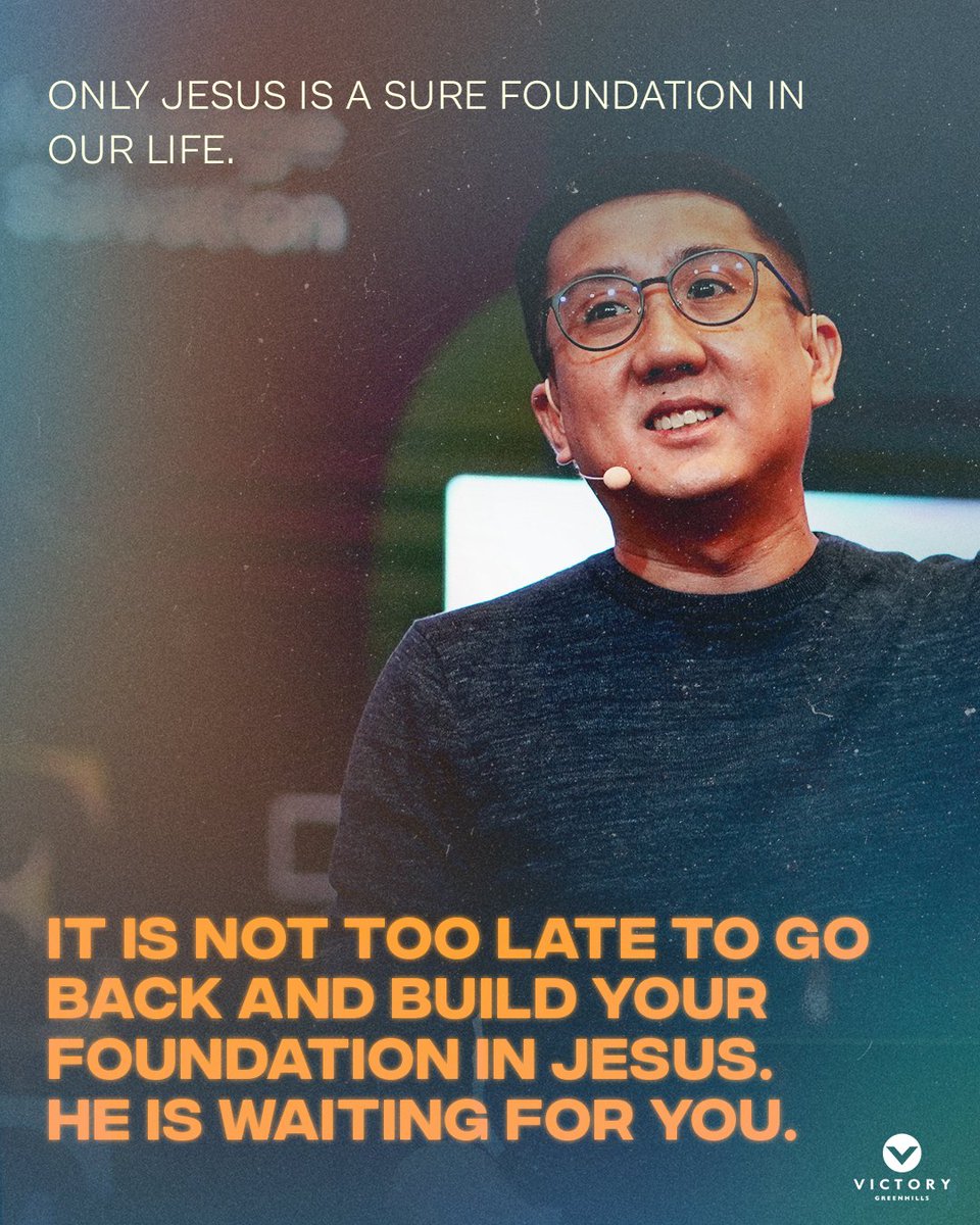 VGreenhills's tweet photo. It's never too late to turn back to Jesus.
#StableAndSure https://t.co/aVcbXoSnAo