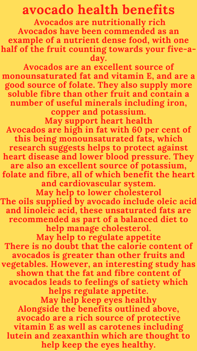 Astrahanus's tweet photo. https://t.co/ddg9cBLtAa

avocado health benefits 24.02.2022

hello friend if you want you can
support me to find different ideas for all occasions THANK YOU!
PayPal: kelly8ideas@gmail.com https://t.co/MyKI9BKmyP