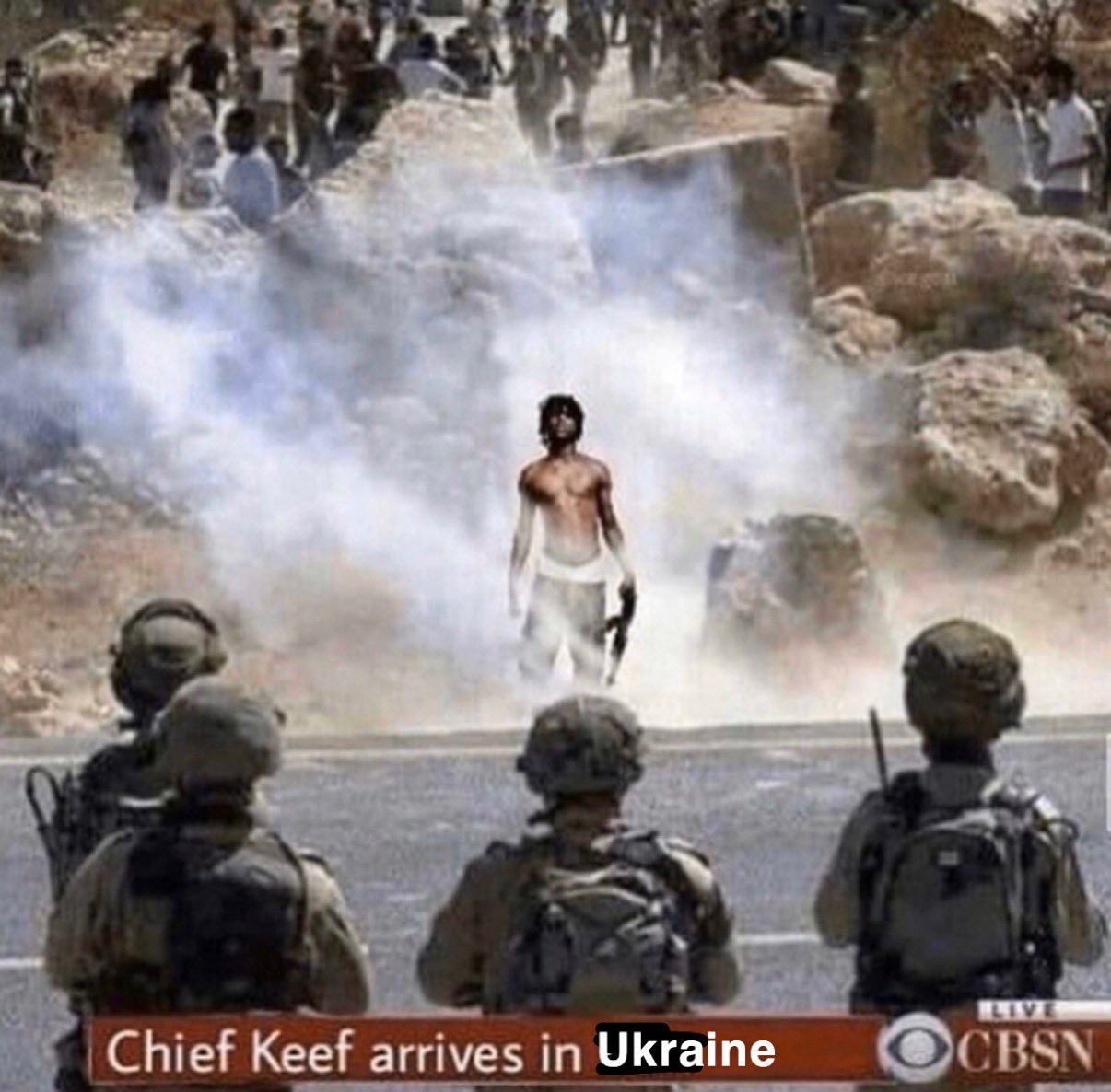 Maiz 𖤐 on Twitter: "@Ukraine Don't worry Ukraine, chief Keef has arrived  to deal with Putin https://t.co/rhrYt7Nb6X" / Twitter