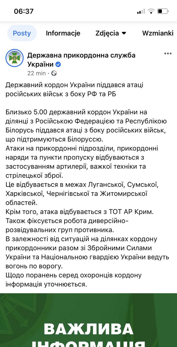 RuslanSzoszyn's tweet photo. Niestety to prawda, Białoruś uczestniczy w agresji https://t.co/ghru0Y7D7P