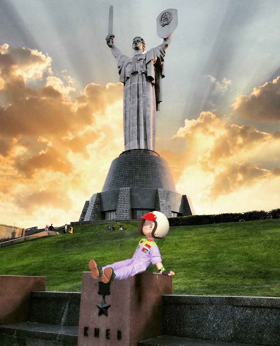 #Metatraveller 6/99 
Motherland Monument
🕊🌐🙏🏻

Peace only in Metaverse?

#RussiaUkraineConflict 
#metaverse #nft #nftcommunity #nftartist #nftart #photooftheday 
#virtual #virtualphotography #crypto #digital #digitalartist #3d #originalcharacter #Kyiv #Ukraine