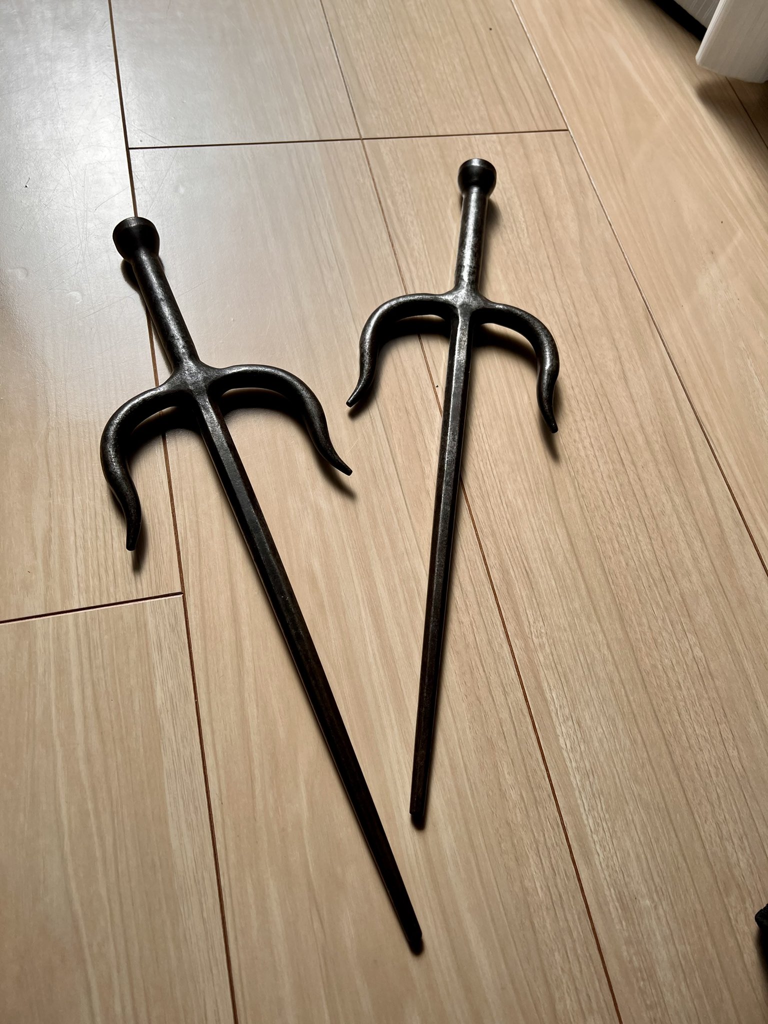 ヌンティー釵　卍釵　琉球古武道 ヌンティー釵 卍釵 琉球古武道 釵 | 琉球古武道・武器術ショップ