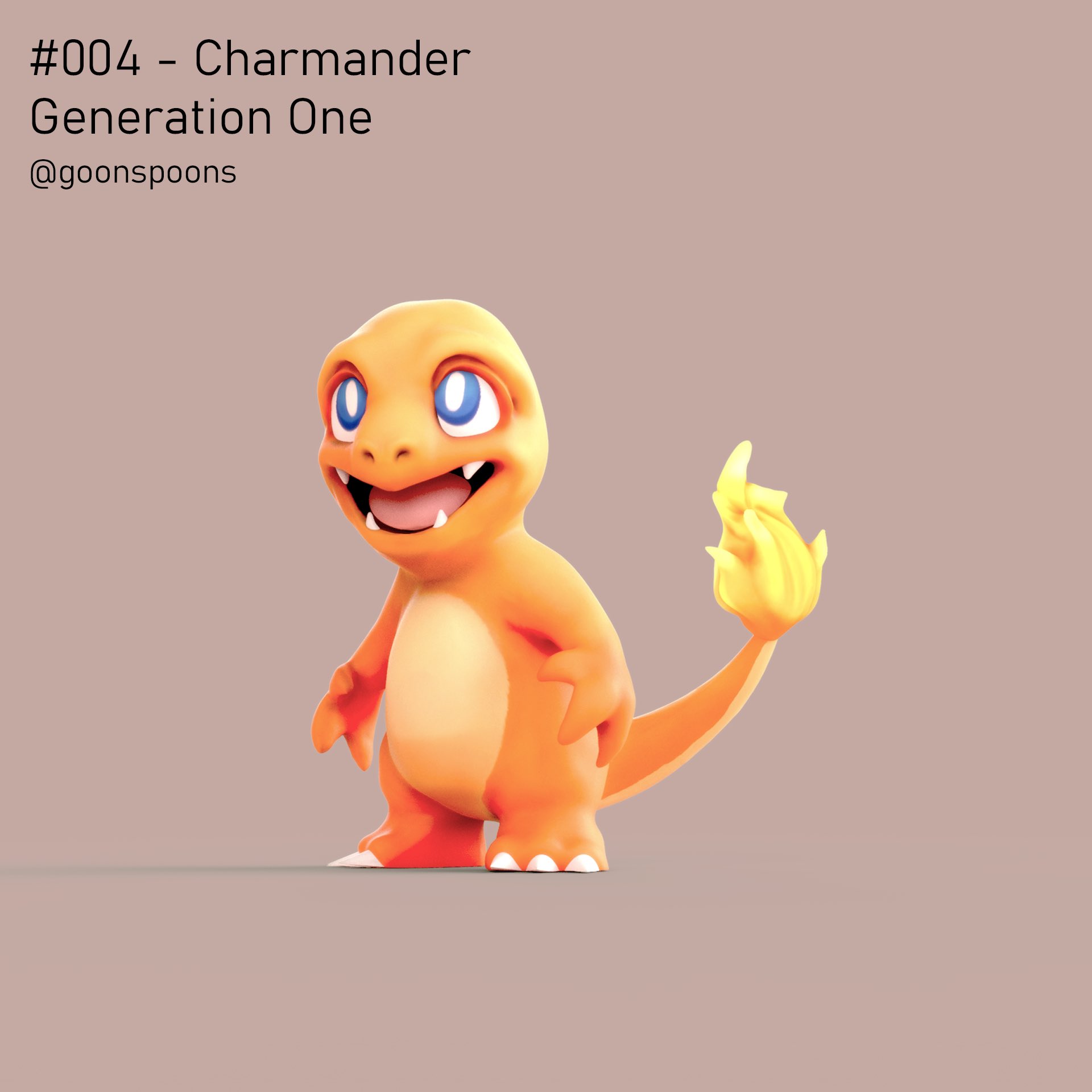 Goon Spoans 004 Charmander Evolves Into The Favourite Child Of The Franchise Pokemon Charmander Zbrush Keyshot Kanto T Co Yrge6f6kqj Twitter