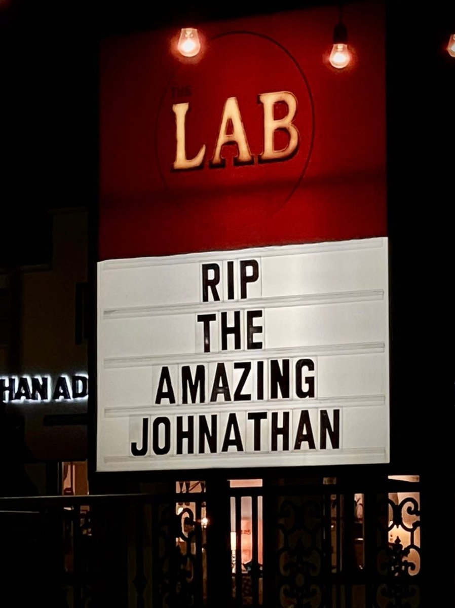 HollywoodImprov's tweet photo. 🖤 #AmazingJohnathan https://t.co/hw25Ro1pSh