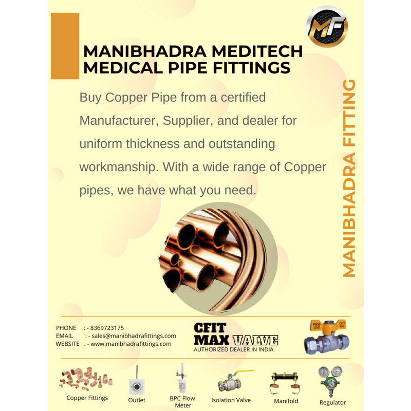 ManibhadraFit's tweet image. #manibhadra #copperfitting #mgps
manibhadrafittings.com