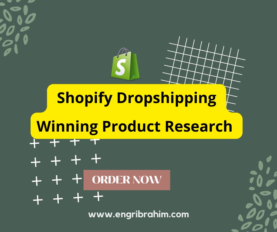 _basicissues_'s tweet image. I will do Shopify Dropshipping Winning Product Research
Hire me: fiverr.com/share/zo7v0E
My Portfolio:
engribrahim.com
behance.net/mdibrahimkhali…
rebelnell.com
#shopifyProduct #nicheResearch #productResearch #dropshippingProduct #winningProduct