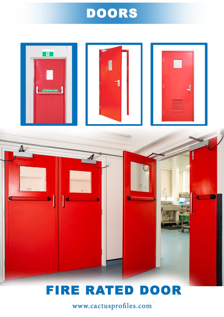 CactusProfiles's tweet photo. Cactus Profiles Pvt. Ltd. is one of the leading fire rated doors manufacturing company in India and offers top quality fire doors in all states &amp; cities as per customer's need. 
https://t.co/aCj25342Ie

#FireDoors #FireDoorsManufacturer #FireRatedDoors #FireDoor #FireDoorSupplier https://t.co/CYIeYDqxnN