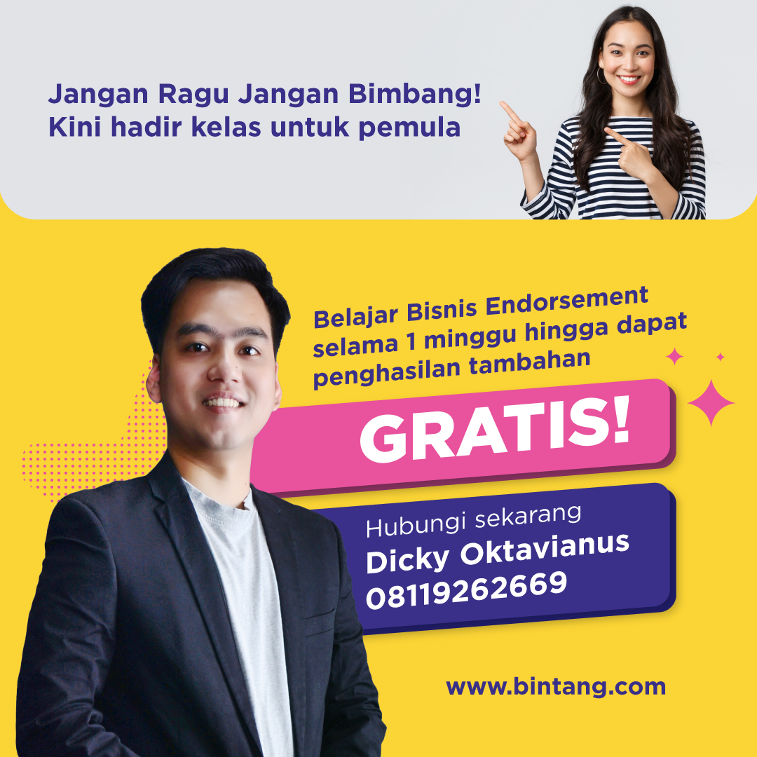 Bintang - Platform Endorsement Selebriti tweet media