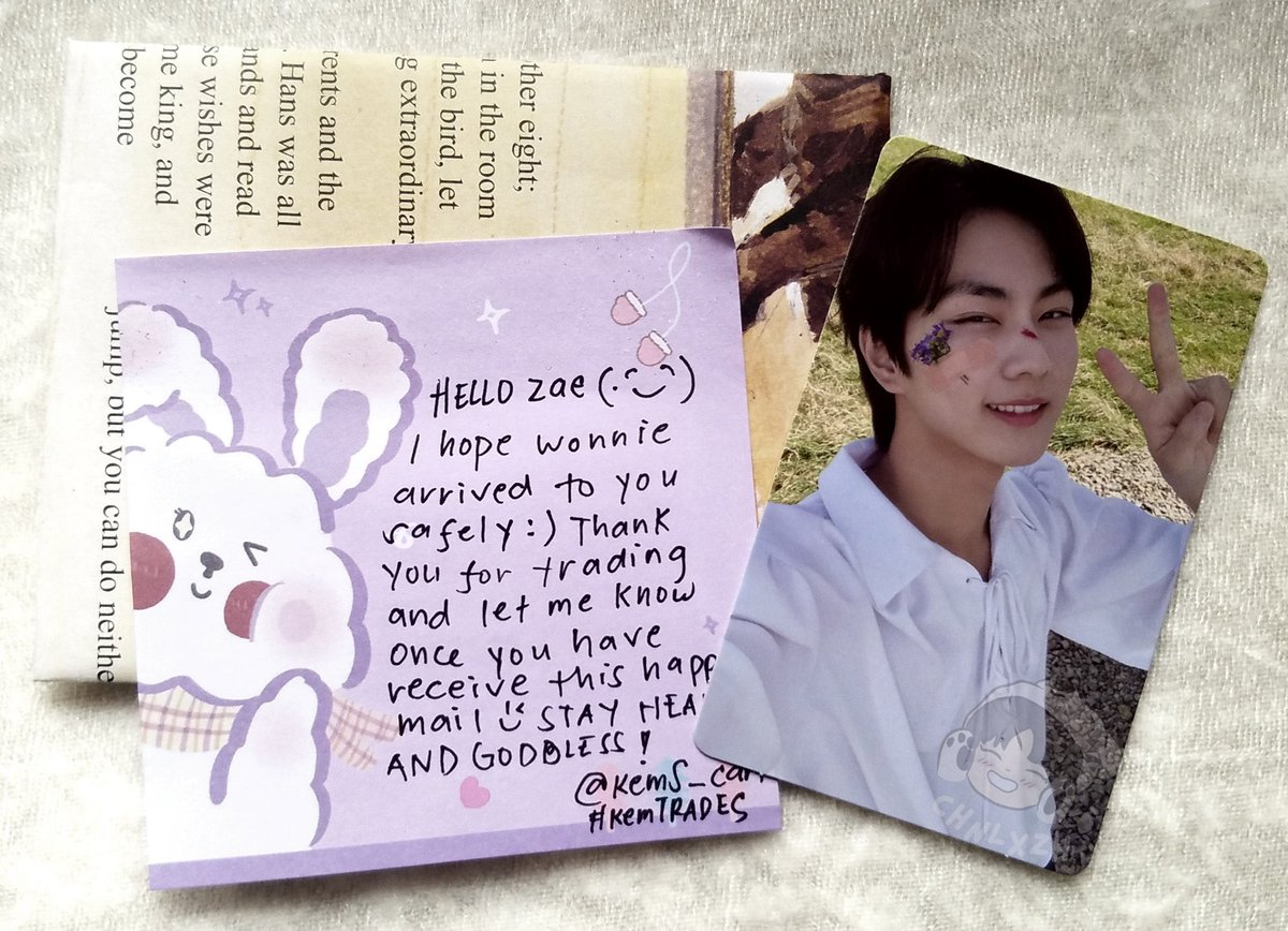 chnlxzh's tweet photo. โก โ #kemPROOFS #kemTRADES
thank you so much for trading with me!! @kemS_cart ๐ฅบโจ jungwon arrived safe and sound 2 days ago ๐ https://t.co/6cnEfqVFrX