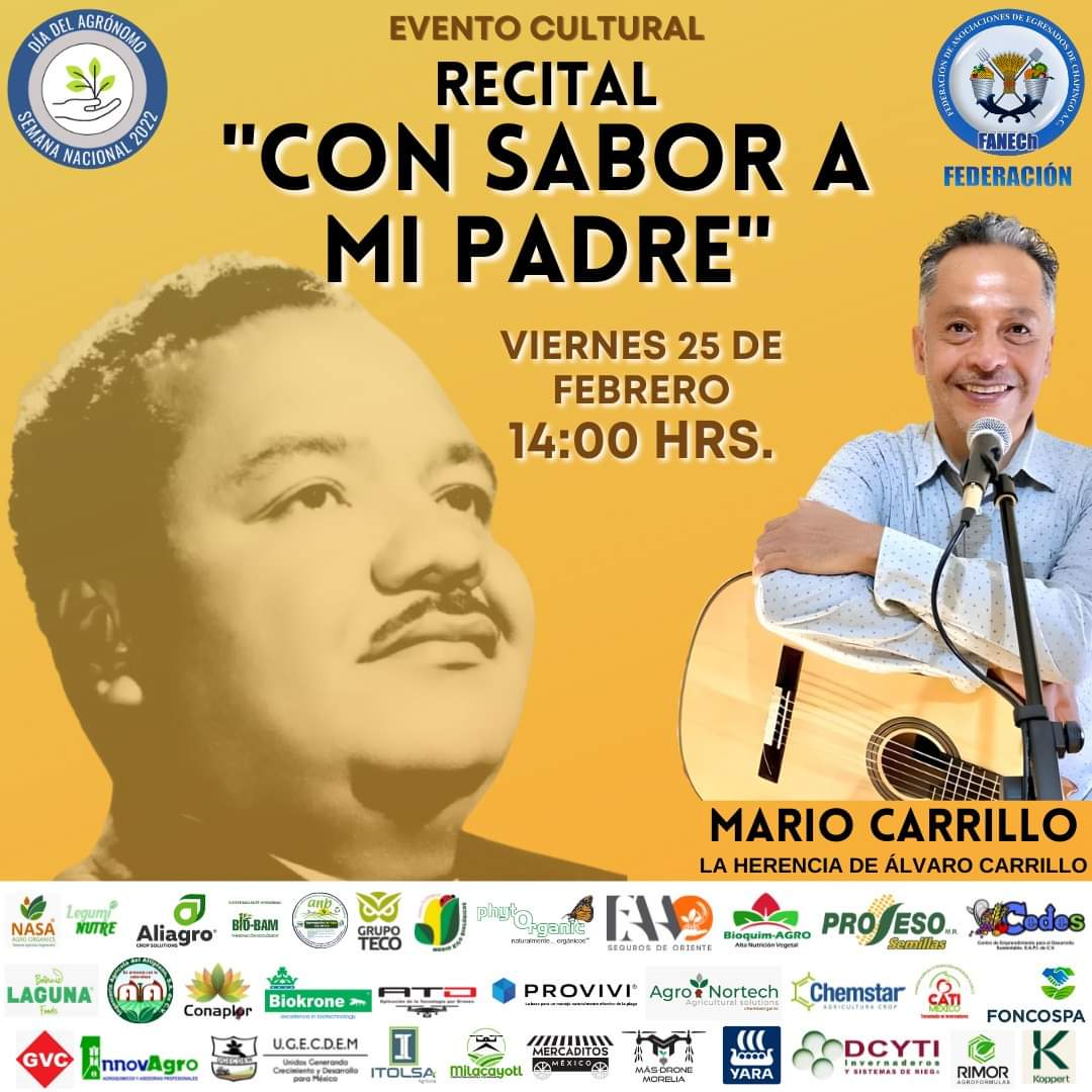 fanech_chapingo's tweet photo. #SemanaNacionalDelAgrónomo2022

¡EVENTO GRATUITO!🏃
📝Se dará constancia de participación

📹Vía: ZOOM y facebook live
🌎https://t.co/5LyWCKs15A

💻Durante la transmisión en vivo, a los asistentes se les hará llegar un link de registro para la obtención de su constancia. https://t.co/8rm0sT1fBz