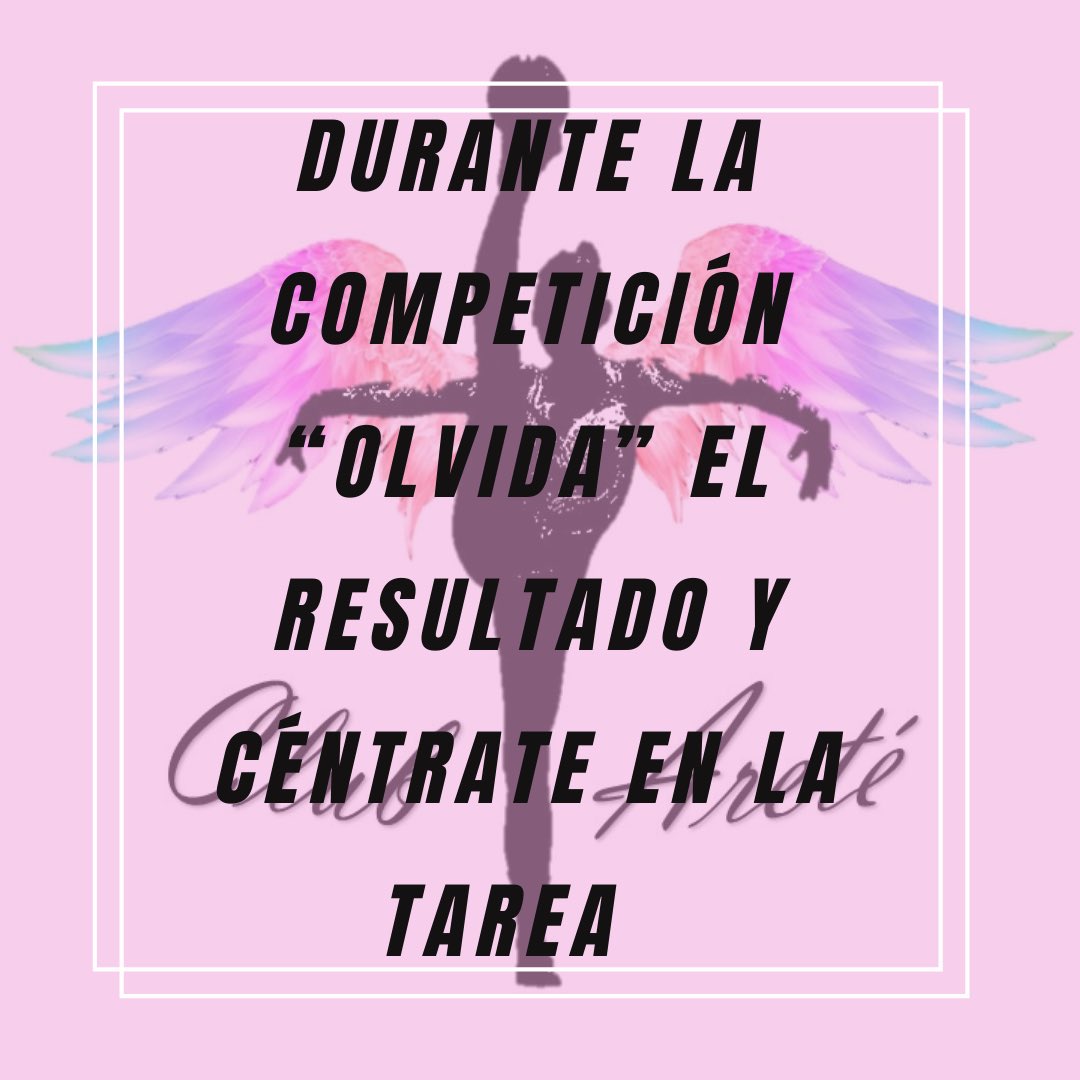 Ahora que se acercan las competiciones es un buen momento para mentalizarse de esto 💖🦋