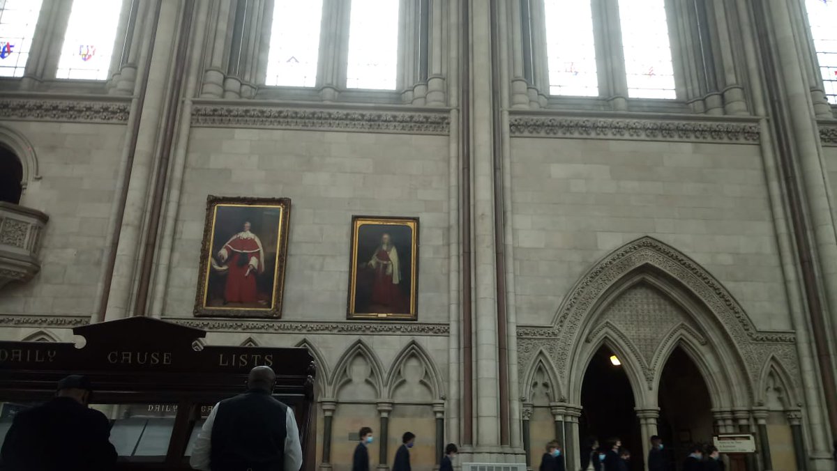 WindrushPreston's tweet photo. Good morning  - they are going into the RCJ now  its possible to be a few hours till more news. Lets pray judge  #windrushact &amp; gives permission!    However, WAC team is at the Royal Court of Justice in London, more updates to follow! #oralhearing #JudicialReview #windrushcrusade https://t.co/9Vbv62Hu9l