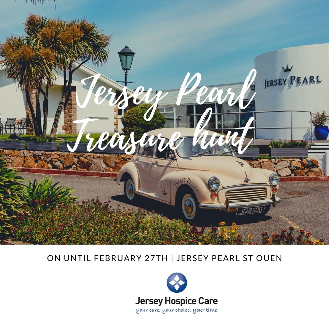 The treasure hunt is on until February 27th.
Great fun and in aid of Jersey Hospice Care

Find out more zcu.io/JSP5