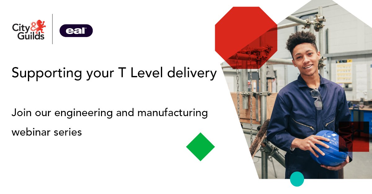 cityandguilds's tweet photo. Get ready to deliver the #TLevel #Engineering qualifications from September by attending our #CurriculumPlanning remote network event on Wednesday, 2 March.
Register here: https://t.co/DSweXevNI2
#PlansForJob #CGTLevels https://t.co/p9z9BZp5uq