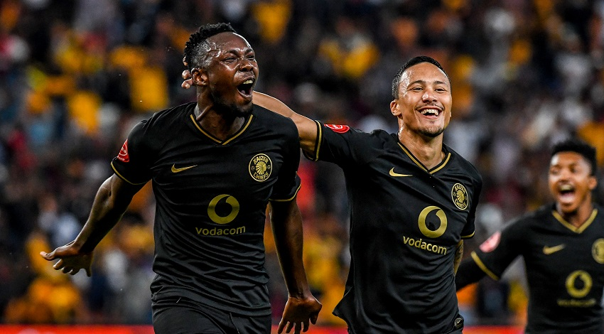 KIT_collectors's tweet photo. #KIToftheday

Kaizer Chiefs 3rd 19/20

The kit was released on the occasion of the 50th anniversary of the club. All logos on the shirt are gold-metallic, including the badge. The inside neck of the shirt shows the same anniversary logo that was already used on the home and away. https://t.co/MclXkzyM8Q