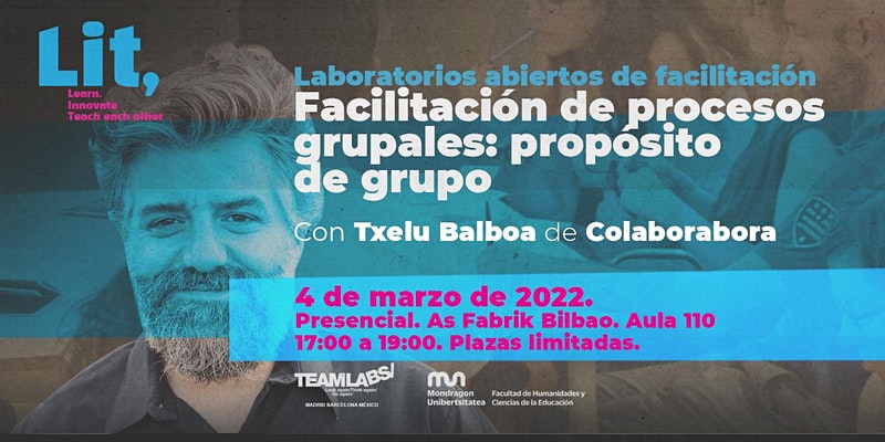 teamlabs's tweet photo. ¿Quieres aprender nuevas herramientas para ayudar a un grupo a crear un propósito compartido?  🚀 Si la respuesta a alguna de estas preguntas es sí este laboratorio abierto del #masterLIT es tu sitio.  #DaleAlPlay 🙌
https://t.co/UWAj0MsZwc https://t.co/98tvN3bYhk