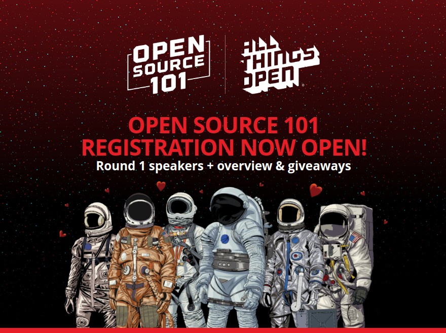 ageofpeers's tweet photo. Open Source 101 is a one-day conference featuring mostly introductory (and a few intermediate level) talks on topics foundational/core to open source.

Registration for the 8th event in the series is now open!

https://t.co/ZP3xwcg7xS

#OSS  #OpenSource https://t.co/m8nWDGQhKT