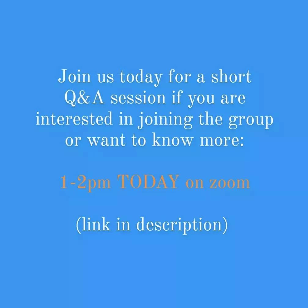 Join us TODAY for an informal Q&amp;A session if you'd like to hear more about what we do and how to get involved! 

Details below:

Thursday (24th) 1-2pm

ift.tt/V9QxP6O

Meeting ID: 832 0680 5417

Passcode: ESALACA123 instagr.am/p/CaW3HtcsI3o/