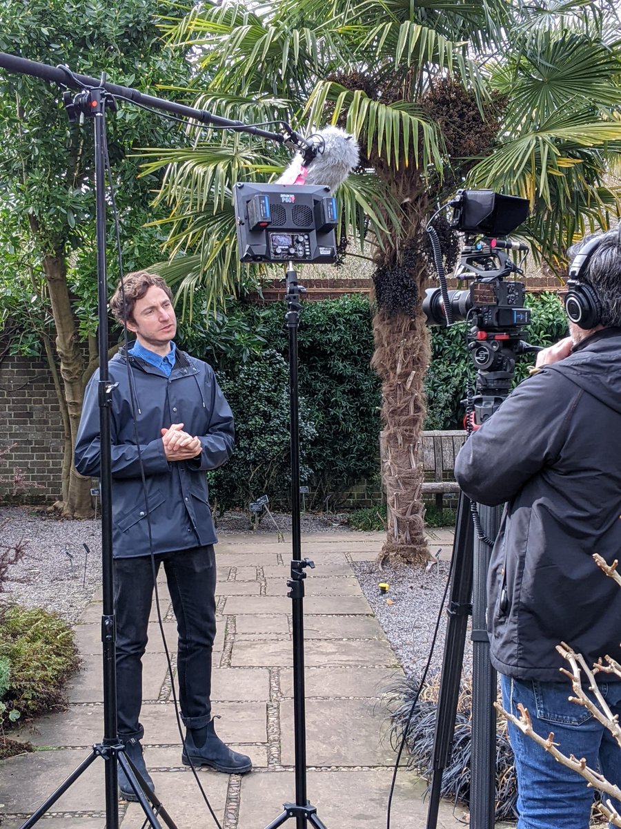 Lovely day filming <a href="/RHSWisley/">RHS Garden Wisley</a> for @The_SGD to promote the SGD Symposium in June.  
Thanks to our spokespeople Andrew Duff <a href="/tommasseyuk/">Tom Massey</a>, Sarah Eberle &amp; <a href="/sheila_jack1/">Sheila Jack</a> and to  <a href="/FrizbeeFilms/">Frizbee Films</a>.  Finished film coming soon. Details of the Symposium at sgd.org.uk