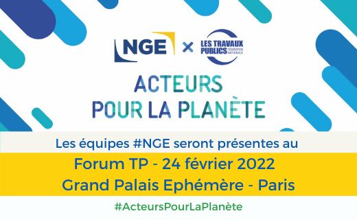 PesseyS's tweet photo. ⏰C'est aujourd'hui ! Retrouvez le @groupe_NGE au #ForumTP de la @FNTP_info au #GrandPalaisEphemere à Paris. 
💡Un magnifique bâtiment signé #Wilmotte&amp;AssociésArchitectes pour @GLevents dont les 200 pieux de fondations ont été réalisés par les équipes de #NGEFONDATIONS https://t.co/mz4ygcVBcI