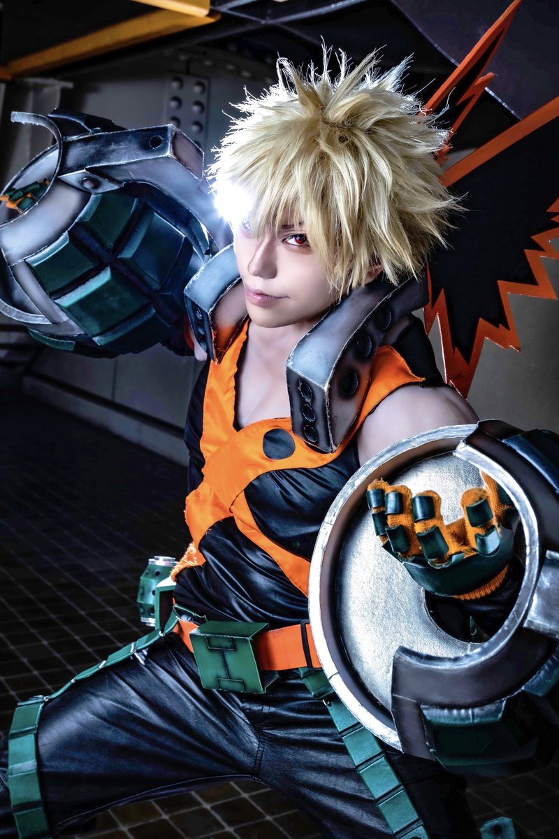 CHEN YU] 爆豪勝己 コスプレ コスチューム ヒーロースーツ セット